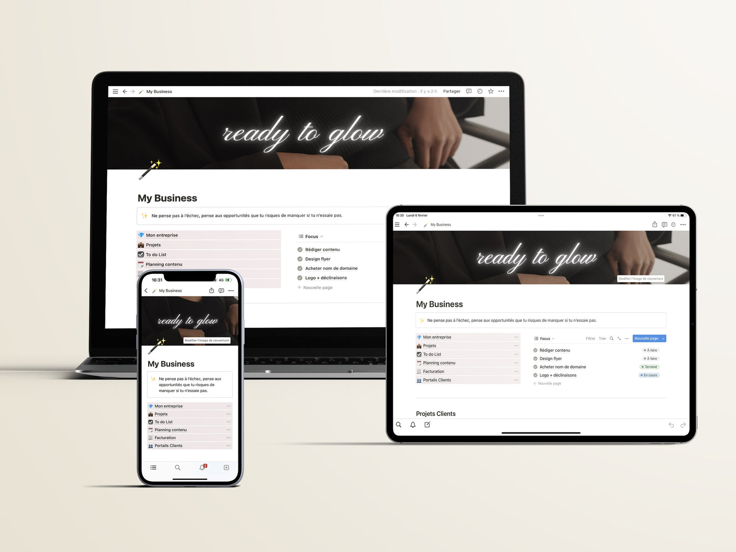 Template concept - Business