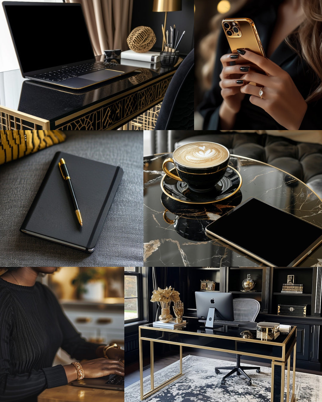 Pack Gold Glamour (45 images)