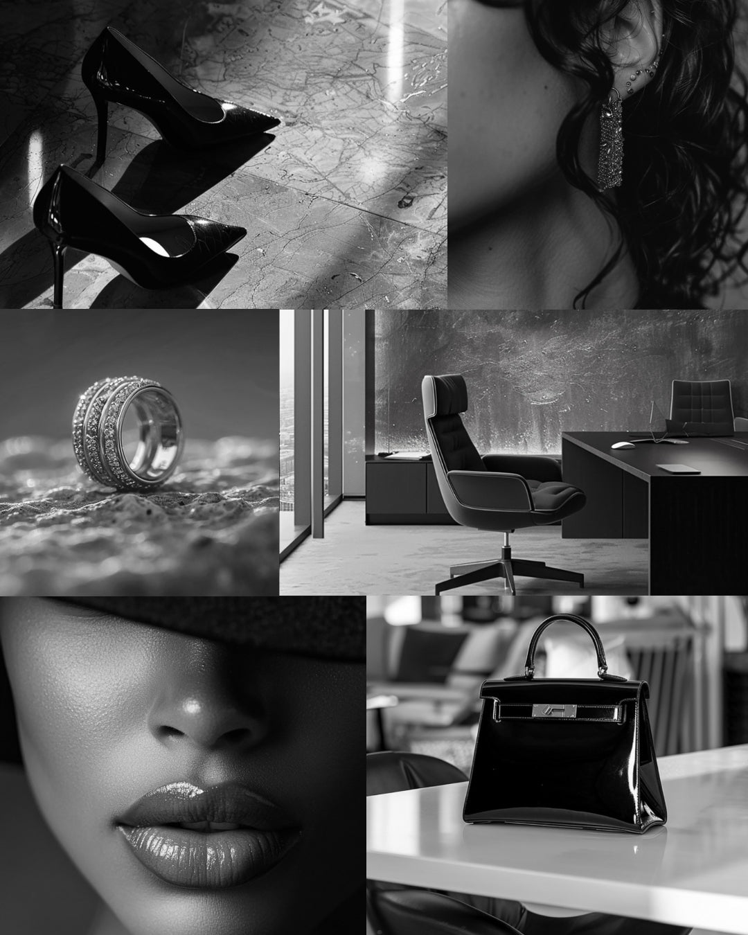 Pack Luxury Monochrome (65+ images)